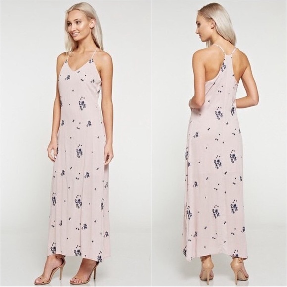 (44)New Light Blush Women’s Spring/Summer Maxi Dress - Picture 2 of 3